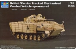 07102 Trumpeter 1/72 British Warrior Tracked Mechanised Combat Vehicle up-armoured